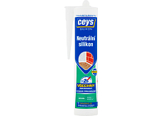 Ceys Neutrálny silikon, przezroczysty, 280 ml