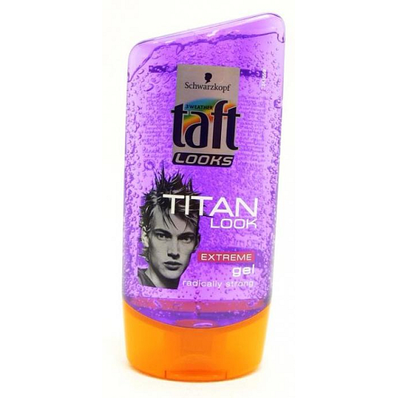 Taft Titan Looks Extreme drží za všech podmínek gel na vlasy 150 ml
