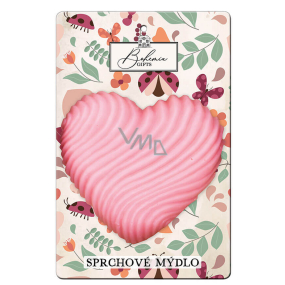 Bohemia Gifts Srdce ręcznie wytwarzane mydło toaletowe w pudełku 120 g Bohemia Gifts Srdce ręcznie wytwarzane mydło toaletowe w pudełku 120 g