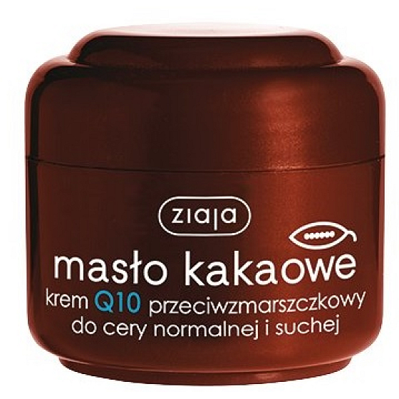Ziaja Masło kakaowe Q10 przeciwzmarszczkowy krem normalna i sucha skóra 50 ml
