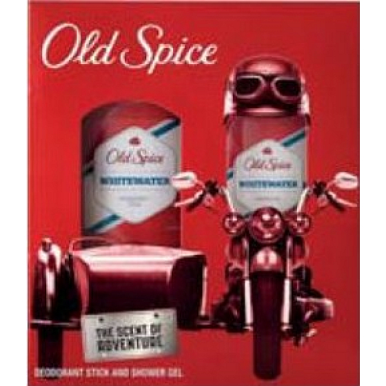Old Spice White Water Deo stick 60 ml + sprchový gel 250 ml, kosmetická sada