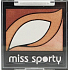 Miss Sporty Cat s Eyes Palette oční stíny 004 Mineral Earth 3,5 g