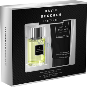 David Beckham Instinct toaletní voda 30 ml + sprchový gel 150 ml, dárková sada