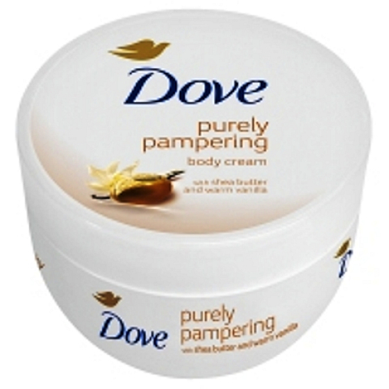 Dove Purely Pampering Bambucké máslo a Vanilka tělový krém 300 ml