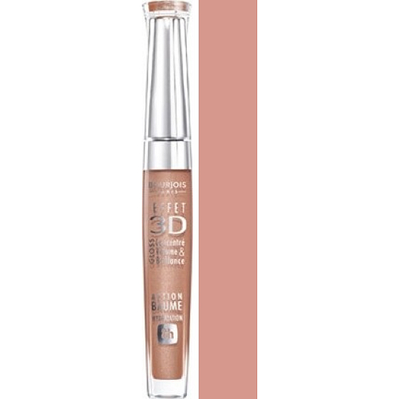Bourjois 3D Effet Gloss lesk na rty 33 Brun Poétic 5,7 ml