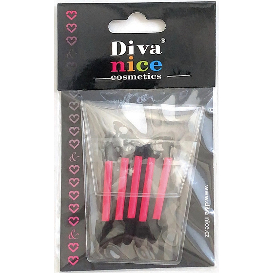 Diva & Nice Dwustronny aplikator do cieni 6,5 cm 5 sztuk