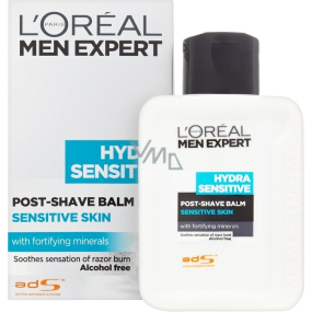 Loreal Paris Men Expert Hydra Sensitive Post-Shave Balm balzám po holení 100 ml Loreal Paris Men Expert Hydra Sensitive Post-Shave Balm balzám po holení 100 ml