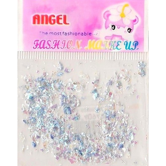 Angel Ozdoby na nehty kousky modré 2 g