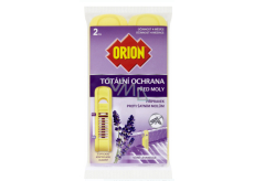 Orion Lawendowe zawieszane klamerki przeciwko molom 2 sztuki