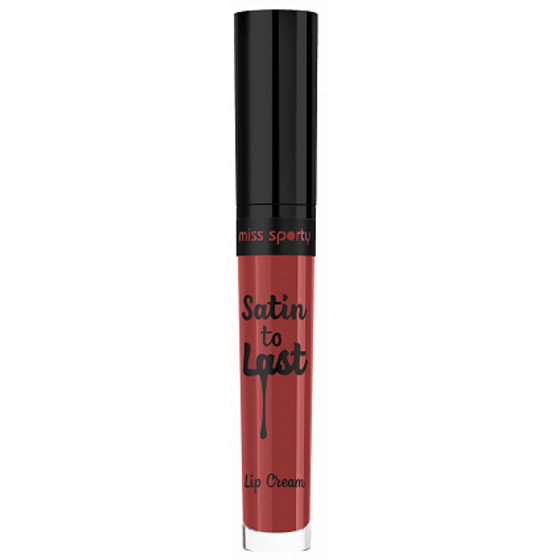 Miss Sporty Satin to Last Lip Cream tekutá rtěnka 300 Regal Red 3,7 ml