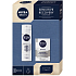 Nivea Men Sensitive Recovery balzám po holení pro muže 100 ml + pěna na holení 200 ml, kosmetická sada