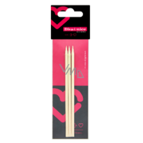 Diva & Nice Pomarańczowe drzewko do wciskania paznokci 3 sztuki Diva & Nice Pomarańczowe drzewko do wciskania paznokci 3 sztuki