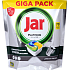 Jar Platinum All in One Lemon kapsle do myčky nádobí 70 kusů