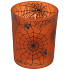 Emocio Halloween vonná svíčka ve skle oranžová 70 mm