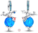 Charm Srebrny 925 Zawieszka koi lampa King of Glory, zawieszka na bransoletkę symbol