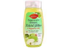 Bione Cosmetics Zielone jabłko regenerujący szampon do włosów bez blasku, elastyczności i odżywienia 260 ml