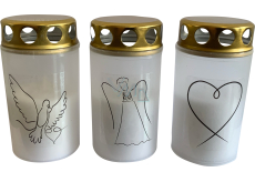 Bony Watykańska z motywem świecy grobowej