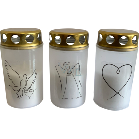 Bony Watykańska z motywem świecy grobowej