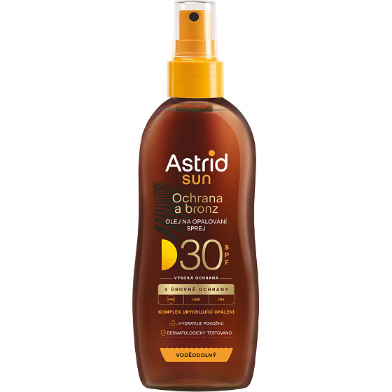 Astrid Sun OF30 olej na opalování ve spreji 70 ml