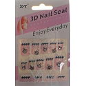 Nail Seal 3D nálepky na nehty 1 aršík 152A 1 aršík