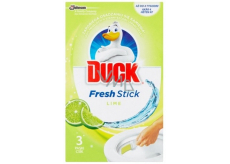 Duck Fresh Stick Limetka 3x żelowe paski do WC miesięcy 27 g