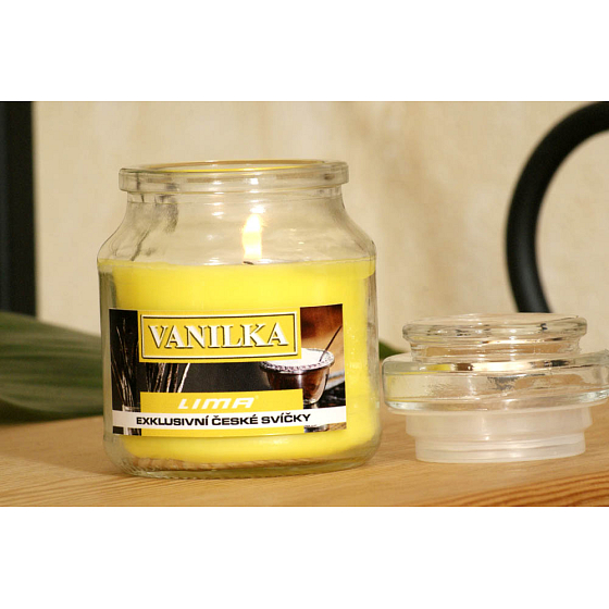 Lima Aroma Dreams Wanilia aromatyczna świeczka słoik z wieczkiem 120 g