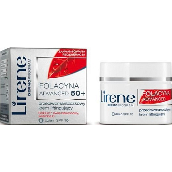 Lirene Folacin Advanced 50+ denní krém proti vráskám-liftingový efekt 50 ml