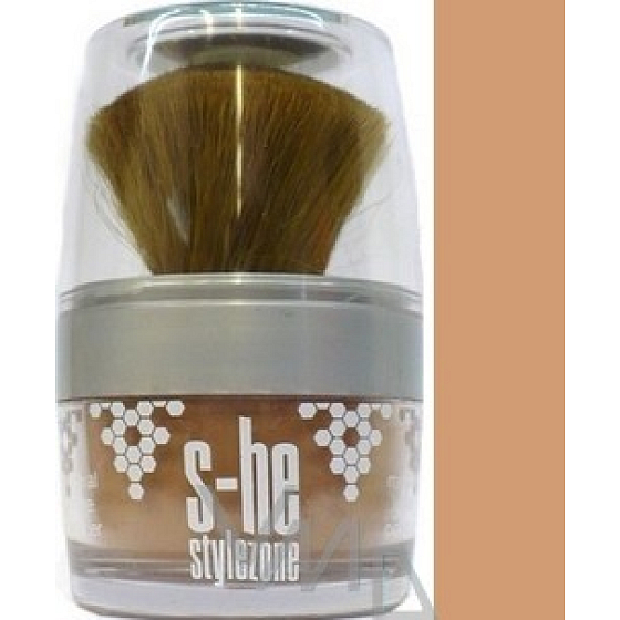 S-he Stylezone Mineral Loose Powder pudr odstín 730/03 Honey 5 g