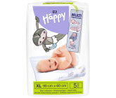 Bella Happy Baby Podkładki higieniczne 90 x 60 cm 5 sztuk