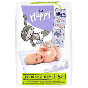 Bella Happy Baby Podkładki higieniczne 90 x 60 cm 5 sztuk