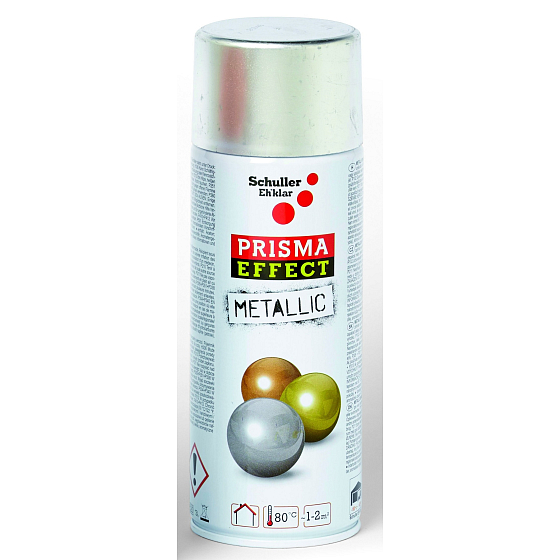 Schuller Eh klar Prisma Color Metallic Effect akrylowy spray 91043 Metaliczny srebrny 400 ml