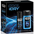 Str8 Cool + Dry Midnight Run deodorant antiperspirant sprej 150 ml + sprchový gel 250 ml, dárková sada