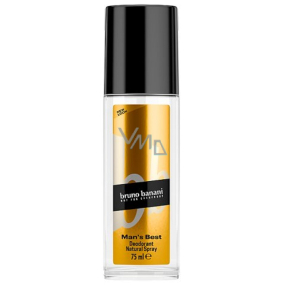 Bruno Banani Best perfumowany dezodorant szkło dla mężczyzn 75 ml