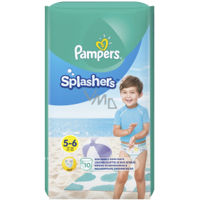Pampers Splashers 5-6 jednorázové pleny do vody 14+ kg 12 kusů