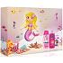 Fa Kids Girls sprchový gel 250 ml + Schauma Kids šampon na vlasy pro děti 250 ml + Vademecum My Little s jahodovou příchutí zubní pasta 50 ml, kosmetická sada