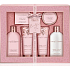 Baylis & Harding Jojoba, Vanilka a Mandlový olej mycí gel 300 ml + koupelové mléko 300 ml + toaletní mýdlo 150 g + sprchový krém 130 ml + tělové mléko 130 ml + sůl do koupele 100 g, kosmetická sada
