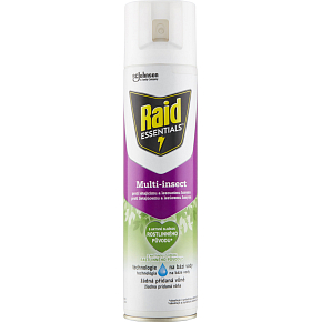 Raid Essentials Multi-insect przeciwko owadom latającym i pełzającym, 400 ml