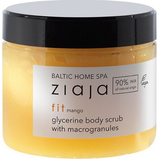 Ziaja Baltic Home Spa Fit tělový peeling hrubozrnný s vůní manga 300 ml