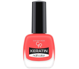 Golden Rose Keratin Nail Color lak na nehty 34 Pomarańczowy Kolor 10,5 ml
