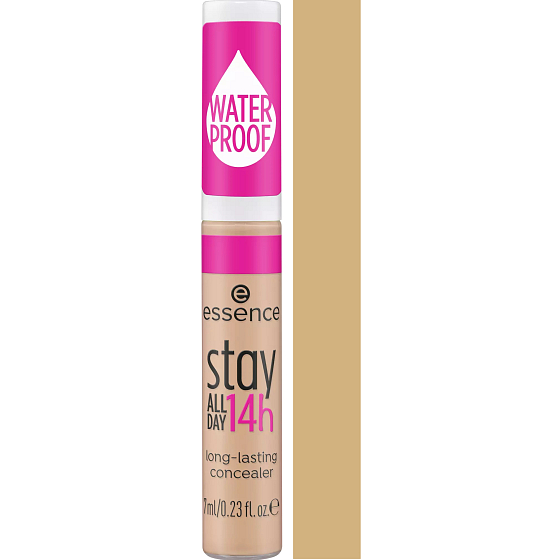 Essence Stay All Day 14h wodoodporny płynny korektor 40 Warm Beige 7 ml