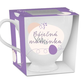 Albi Hrnek Trendy Báječná maminka fialový 300 ml