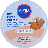 Nivea Baby krem do twarzy, ciała i rąk 75 ml