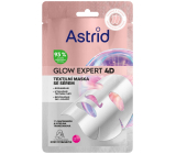Astrid Glow Expert 4D rozjasňující textilní maska 1 kus