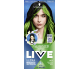 Schwarzkopf Live Ultra Brights semi-permanentní barva na vlasy 024 Zářivá zelená 50ml