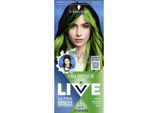 Schwarzkopf Live Ultra Brights semi-permanentní barva na vlasy 024 Zářivá zelená 50ml