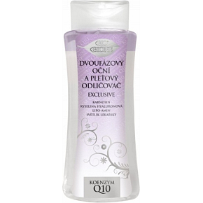BIO BIONE EXCLUSIVE Dwufazowy demakijaż oczu i twarzy Q10 255 ml
