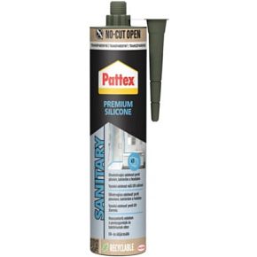 PATTEX Silikon sanitarny Premium, przezroczysty, 280 ml