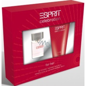 Esprit Celebration for Her toaletní voda 30 ml + sprchový gel 150 ml, dárková sada