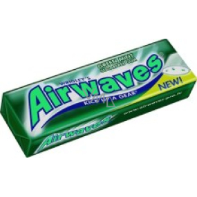 Wrigleys Airwaves Green Mint žvýkačka dražé 10 kusů