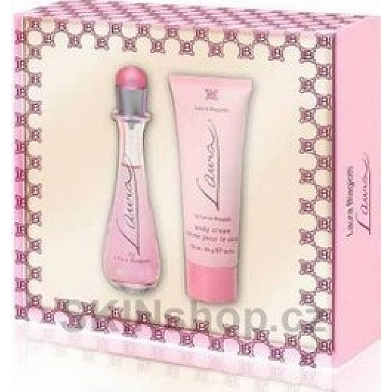 Laura Biagiotti Rosé parfémovaná voda pro ženy 25 ml + tělové mléko 50 ml, dárková sada
